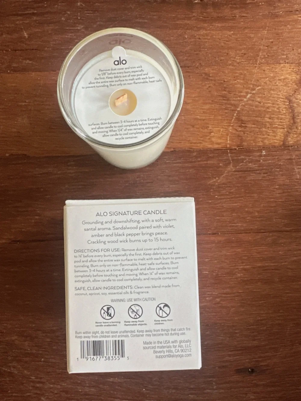 Alo Yoga Signature Candle 2oz